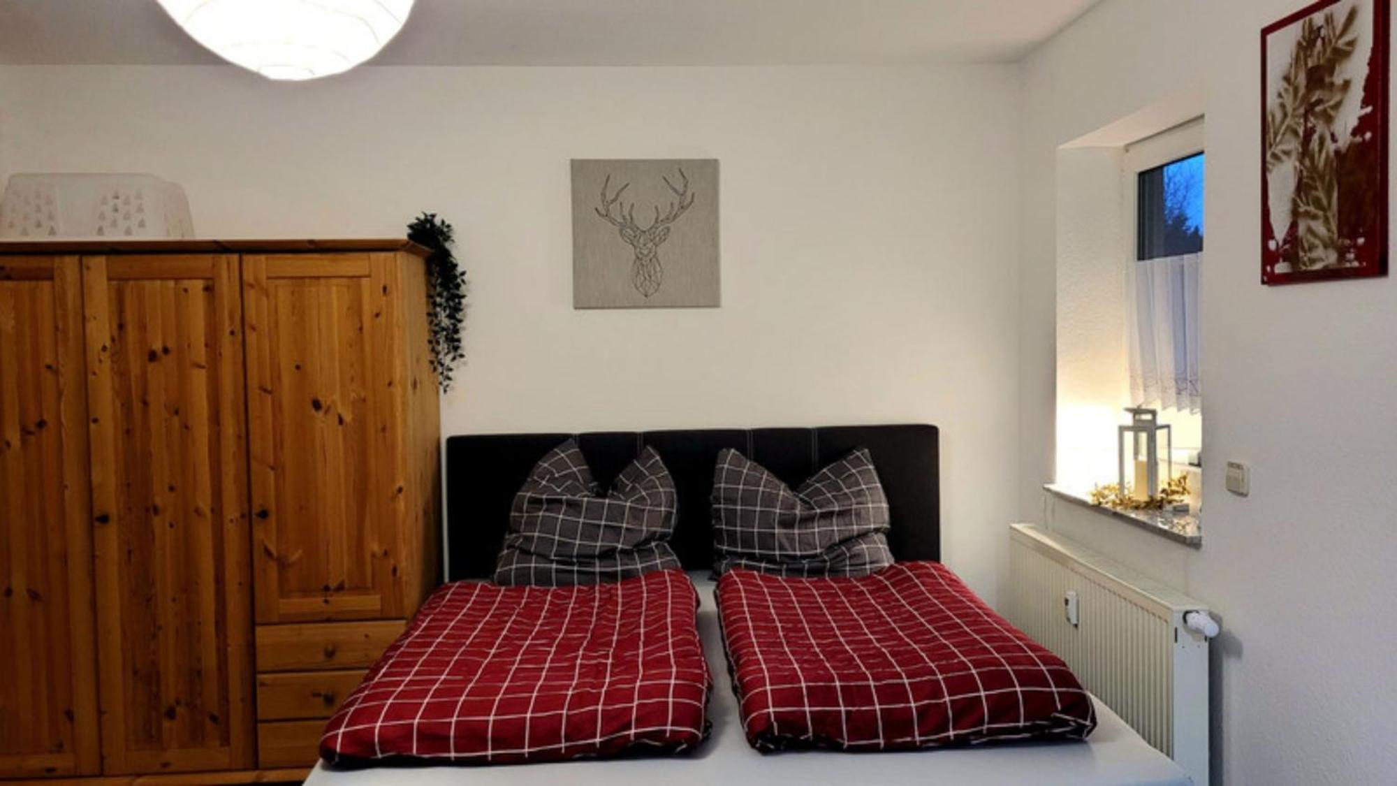 Wohlfühl-Ferienwohnung mit Tiefgarage im Grünen Oberhof  Exterior foto